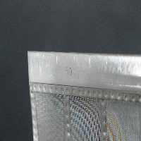 Fitz-Mill Size 50 Mesh Screen For D6A Hammer Mill image 0